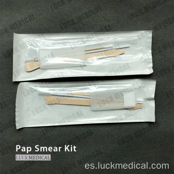 Kit de prueba de prueba de PAP ginecológica estéril estéril desechable